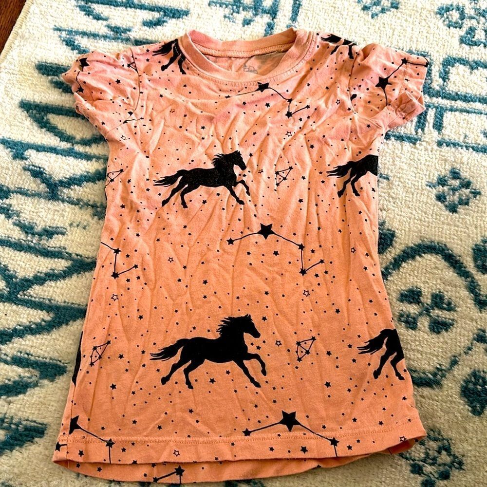 Ice Cream Castles girls t-shirt - horses and horoscopes